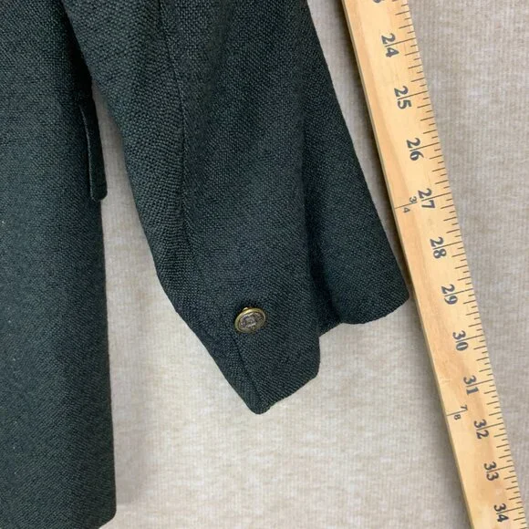 Vintage 60s Jacket Size 42L Green Wool Blazer Suit Sport Coat 1950s Academia